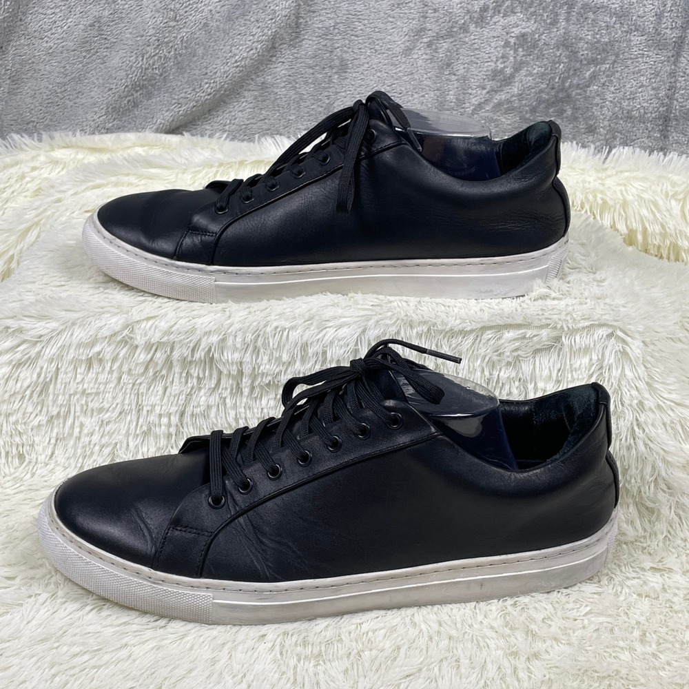 Thursday Boot Co Premier Low Top Mens 13 Black Leather Sneakers Excellent